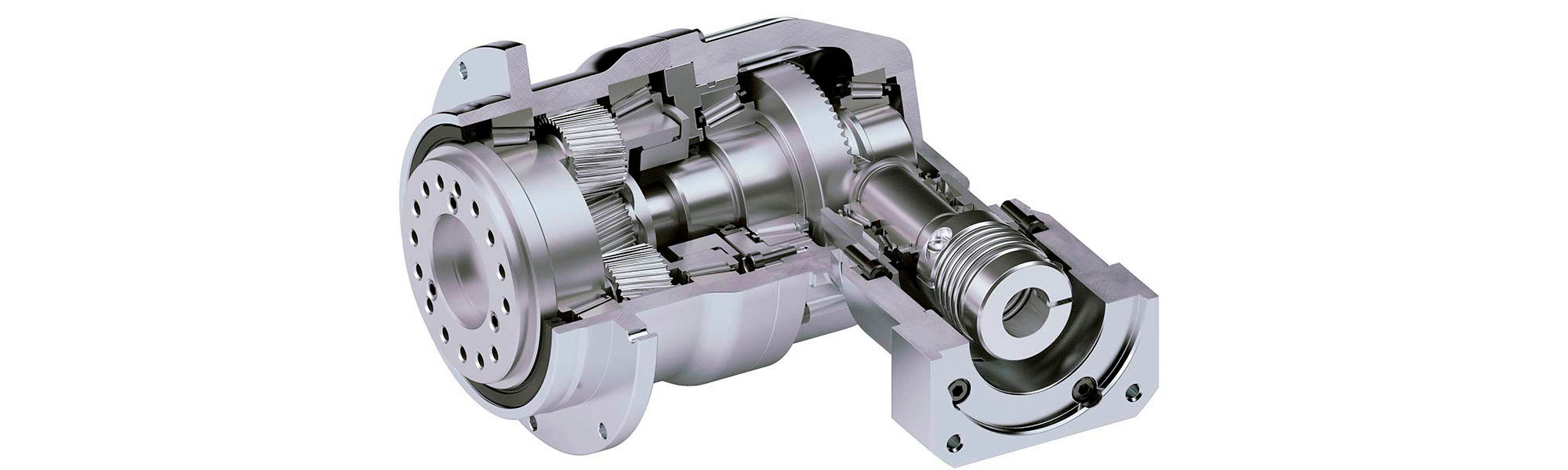 Servo-Winkelgetriebe für die Antriebstechnik