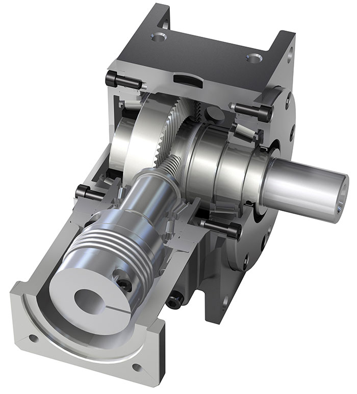 Servo-Winkelgetriebe DynaGear von Nidec Graessner