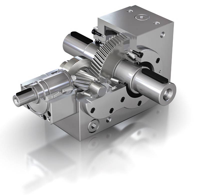 Kegelstirnradgetriebe KS TwinGear von Nidec Graessner